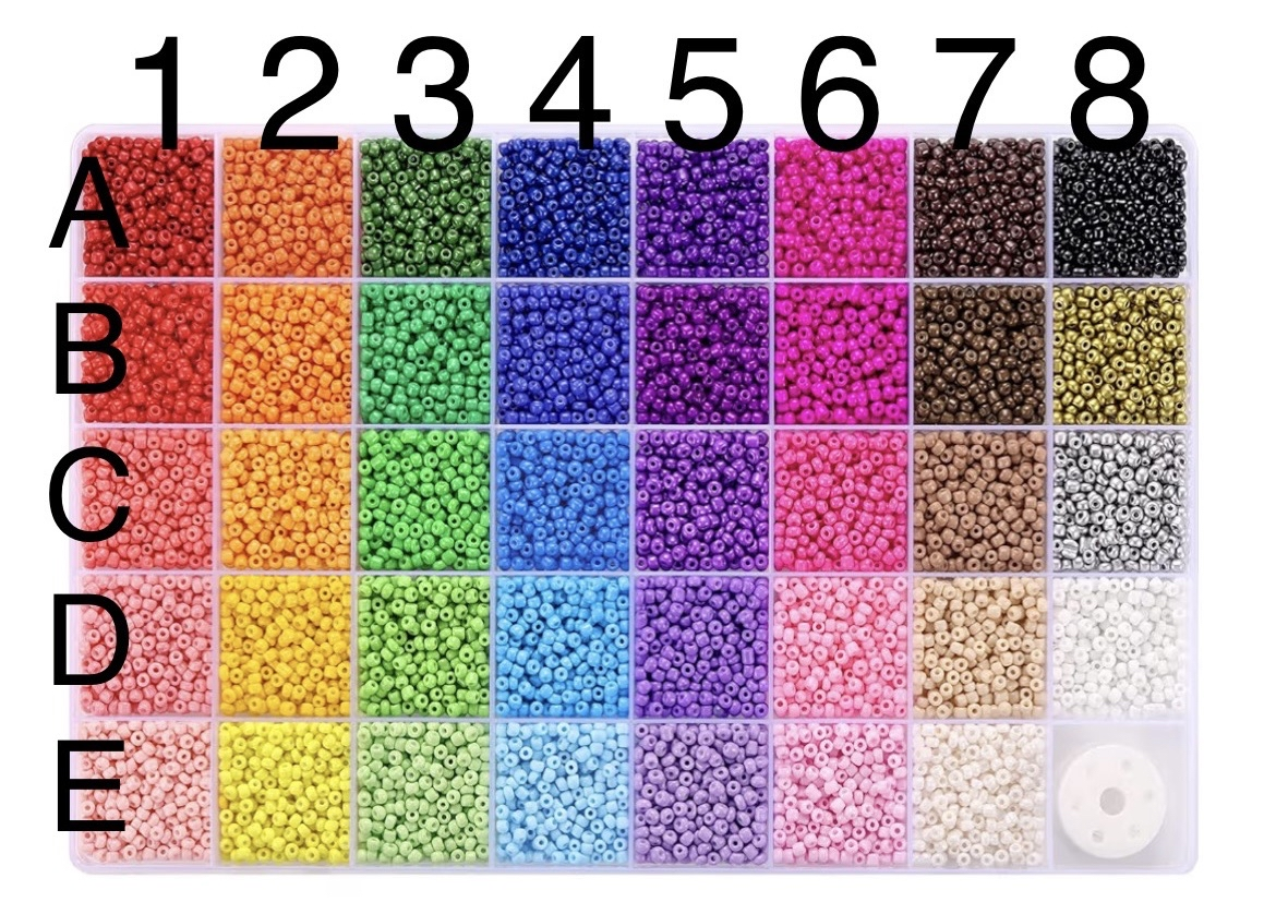 Custom beaded bracelet - SILVER base