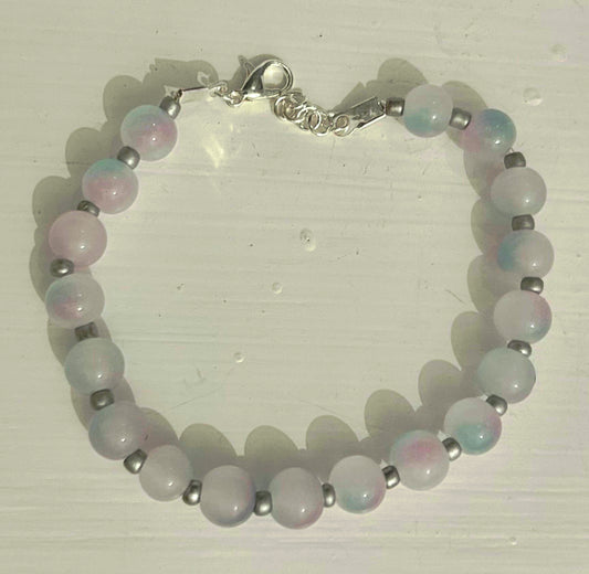 Large bead bracelets - customisable colours